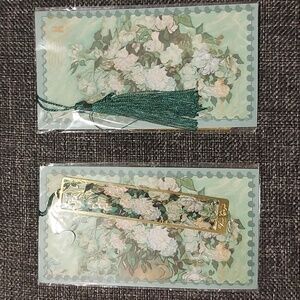 VAN GOGH Metal Bookmark With Tassel